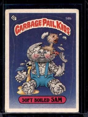 Garbage Pail Kids - Soft Boiled Sam Trading Card